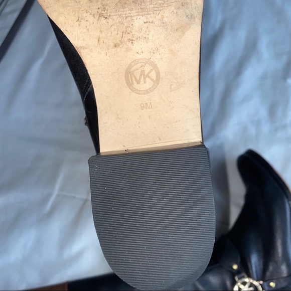 Michael Kors Leather Black Boots - Picture 4 of 4